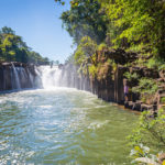 Waterfall at 4000 islands near The River Resort, Champasak, Laos